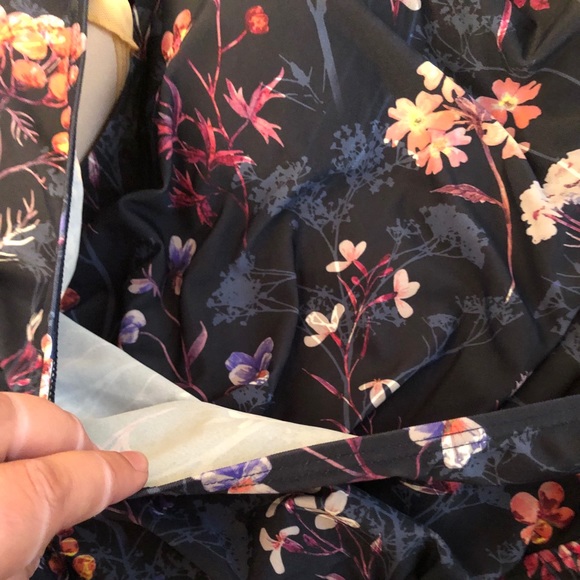 Floral One Piece Swimsuit - Picture 3 of 12